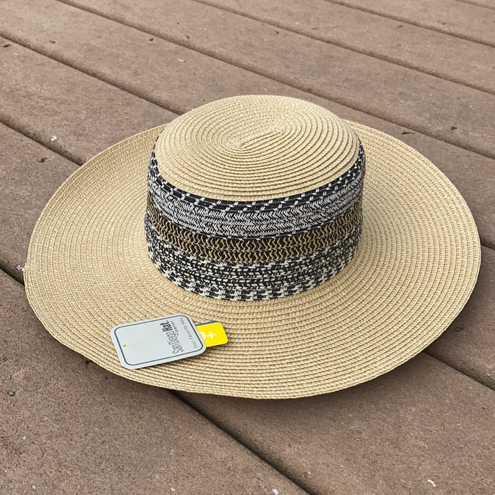 NEW Women’s UPF 50+ Braided Straw Hat